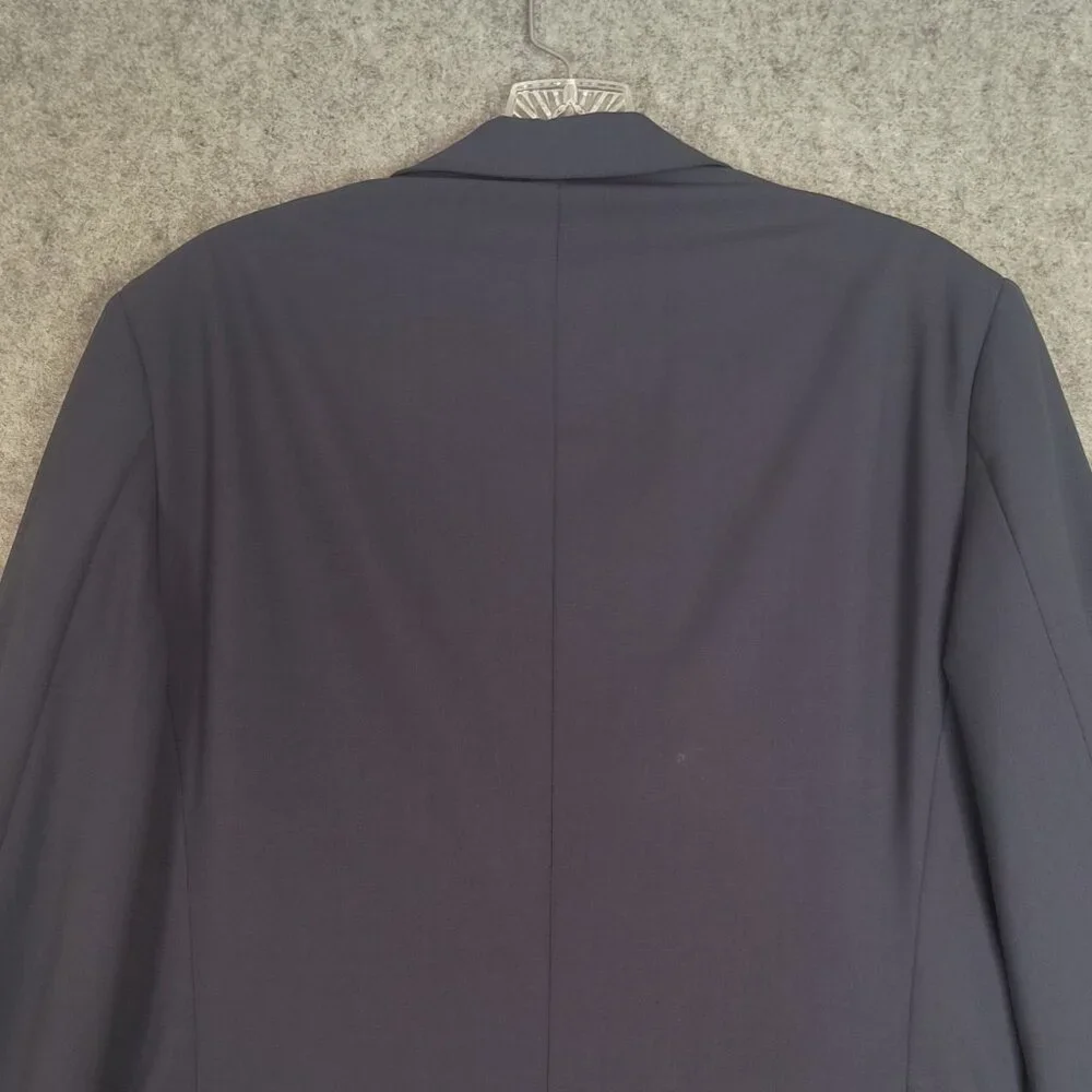 Theory Men's Blazer Suite Jacket Navy Blue Sz 36 Reg Wool Chambers Stretch $595 - Picture 10 of 14
